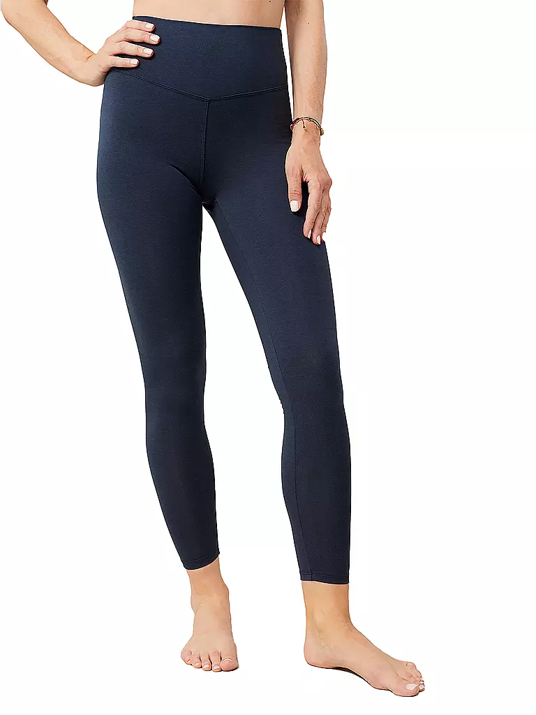 MANDALA | Damen Yogatight High Rise Full Length | Bleu foncé