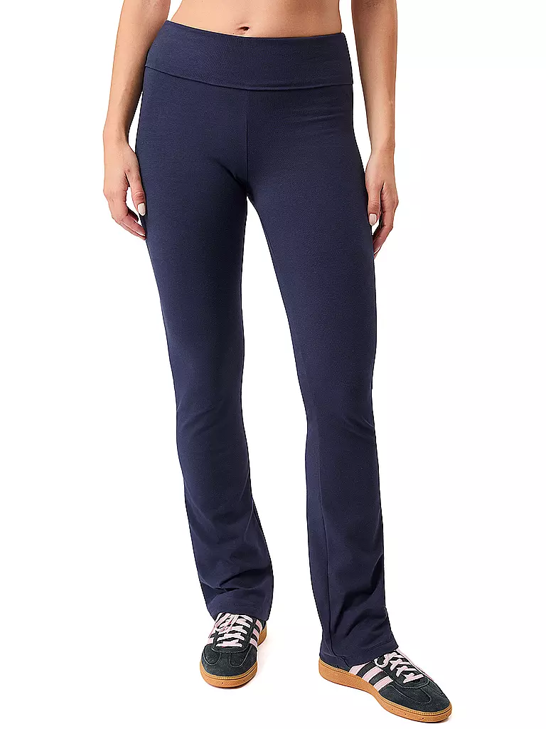 MANDALA | Pantalon de yoga classique à taille rabattable pour femmes | 