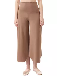 MANDALA | Pantalon de yoga femme Roll Over Tulip | Marron clair