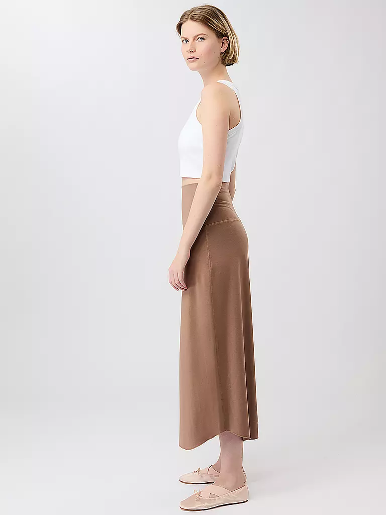 MANDALA | Pantalon de yoga femme Roll Over Tulip | Marron clair