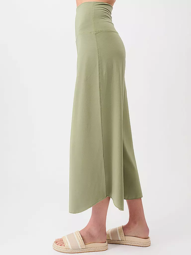 MANDALA | Pantalon de yoga femme Roll Over Tulip | Olive