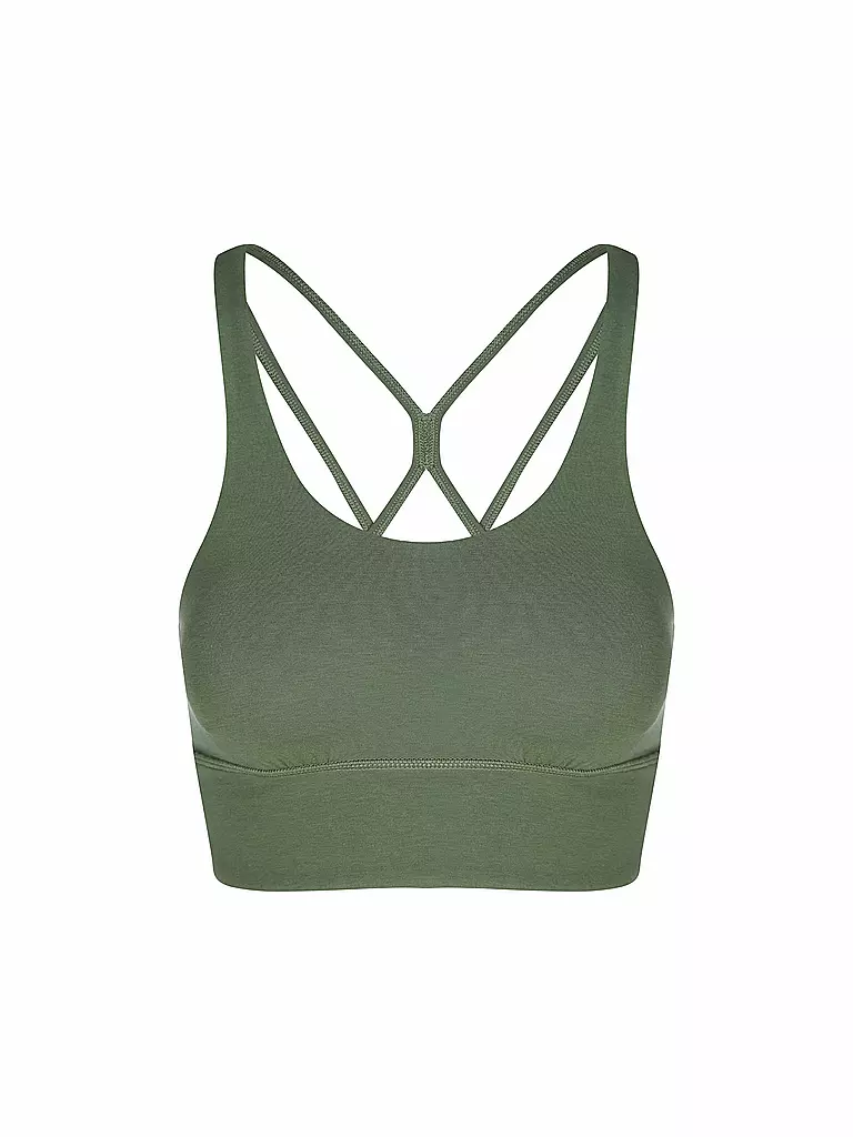 MANDALA | Soutien-gorge de sport femme New Studio Low Support | Vert foncé