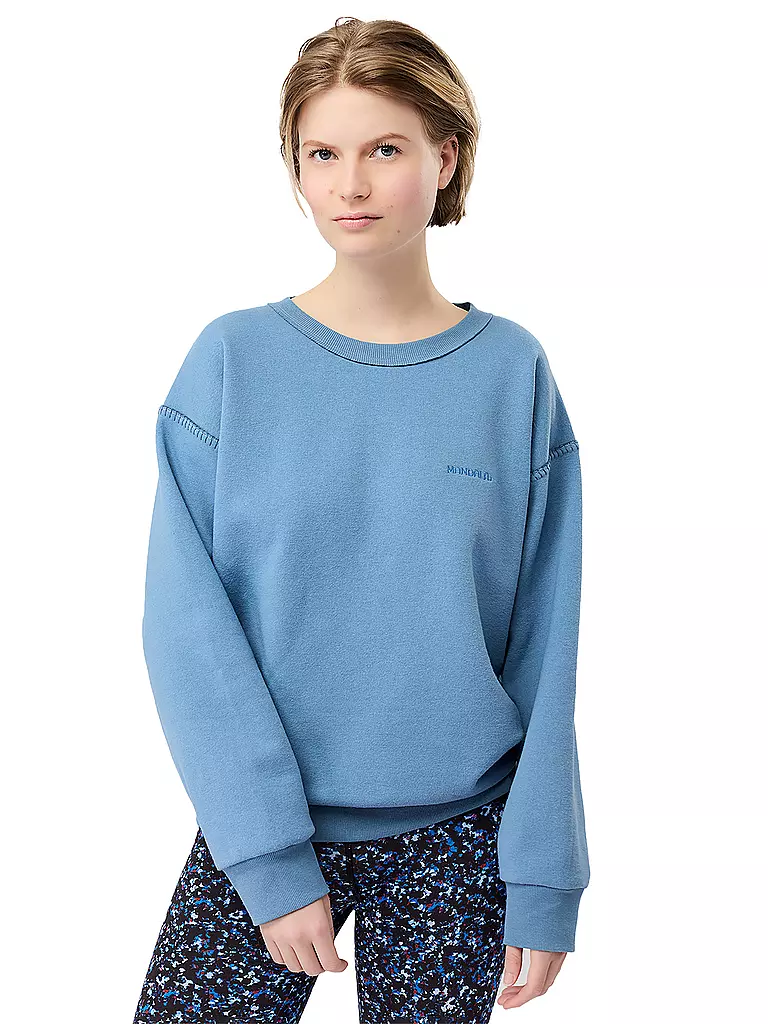 MANDALA | Sweat-shirt Femme All Year Jumper | Bleu clair