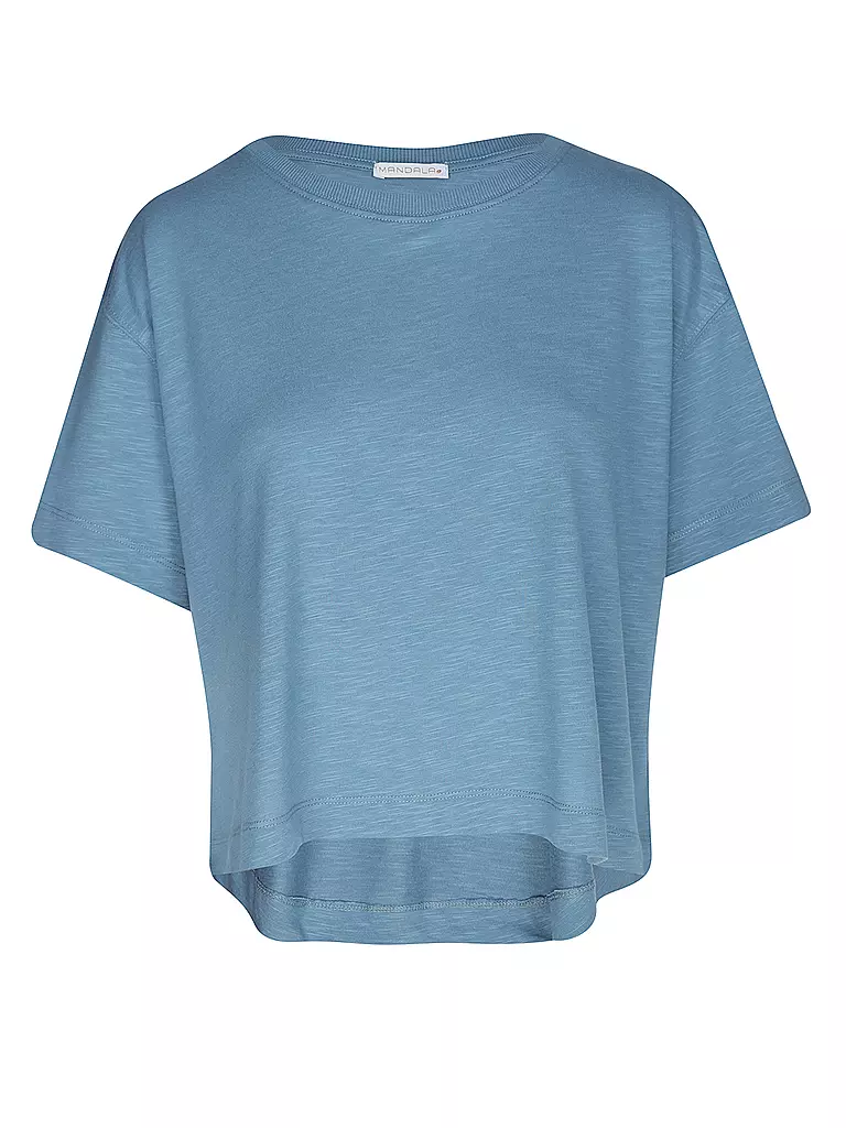 MANDALA | T-shirt boxy pour femmes | Bleu clair