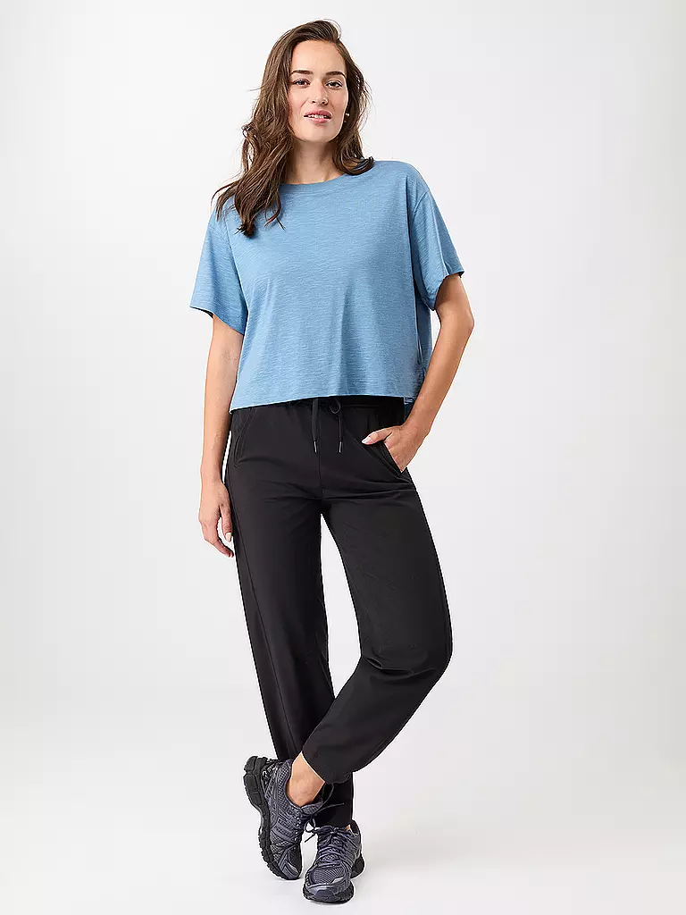 MANDALA | T-shirt boxy pour femmes | Bleu clair