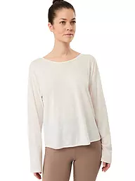MANDALA | T-shirt de yoga dos nu pour femmes | Blanc
