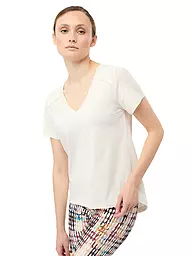 MANDALA | T-shirt de yoga pour femmes The New V-Neck | Blanc