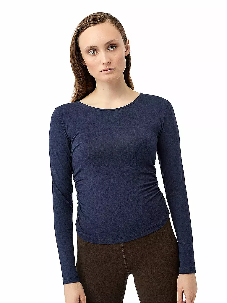 MANDALA | T-shirt de yoga pour femmes | Bleu foncé