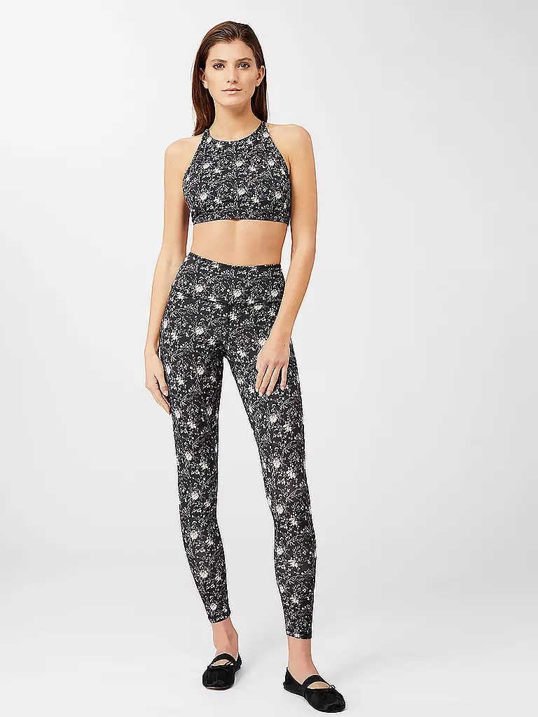 MANDALA | Tight de yoga imprimé pour femmes | Noir