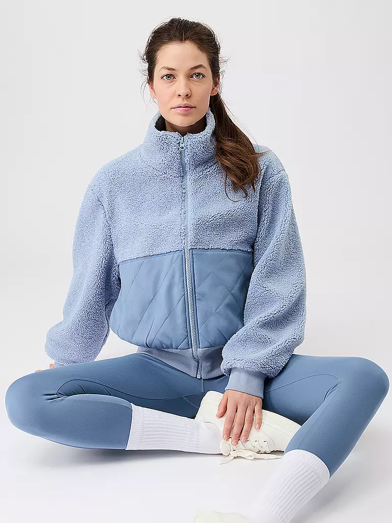 MANDALA | Veste bomber à capuche Warm Up pour femmes |