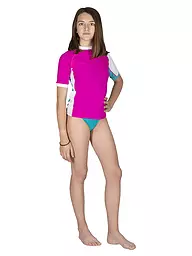MARES | Mädchen Rashguard Shield | Rose vif