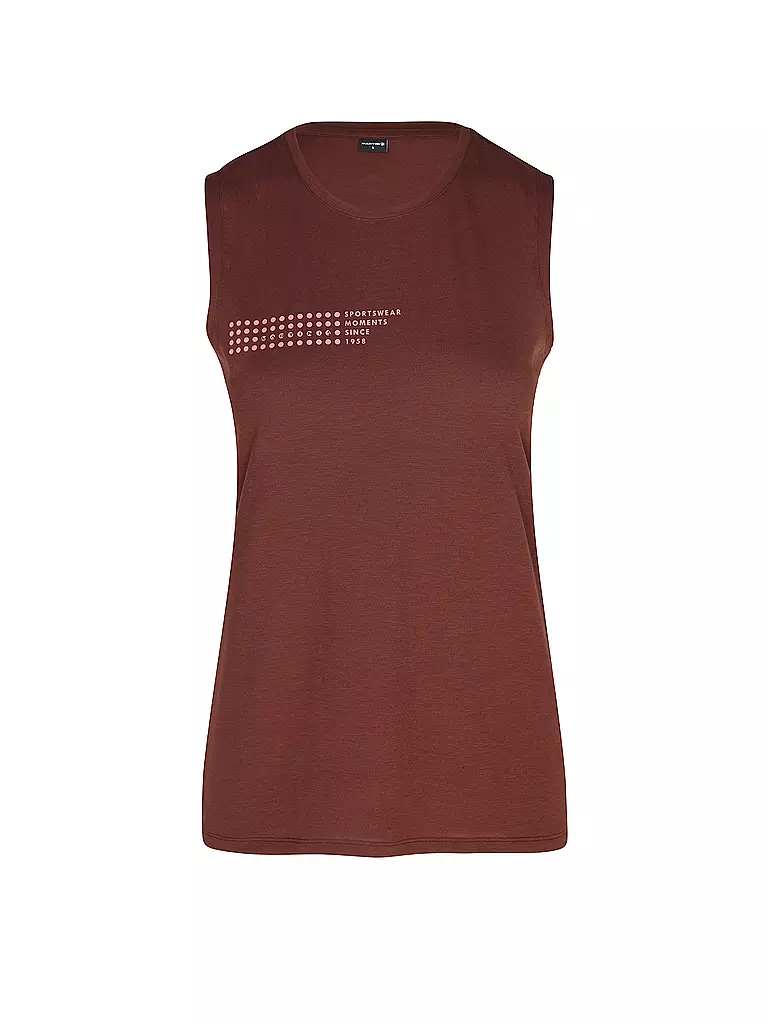 MARTINI | Débardeur fonctionnel femme Highventure | Rouge foncé