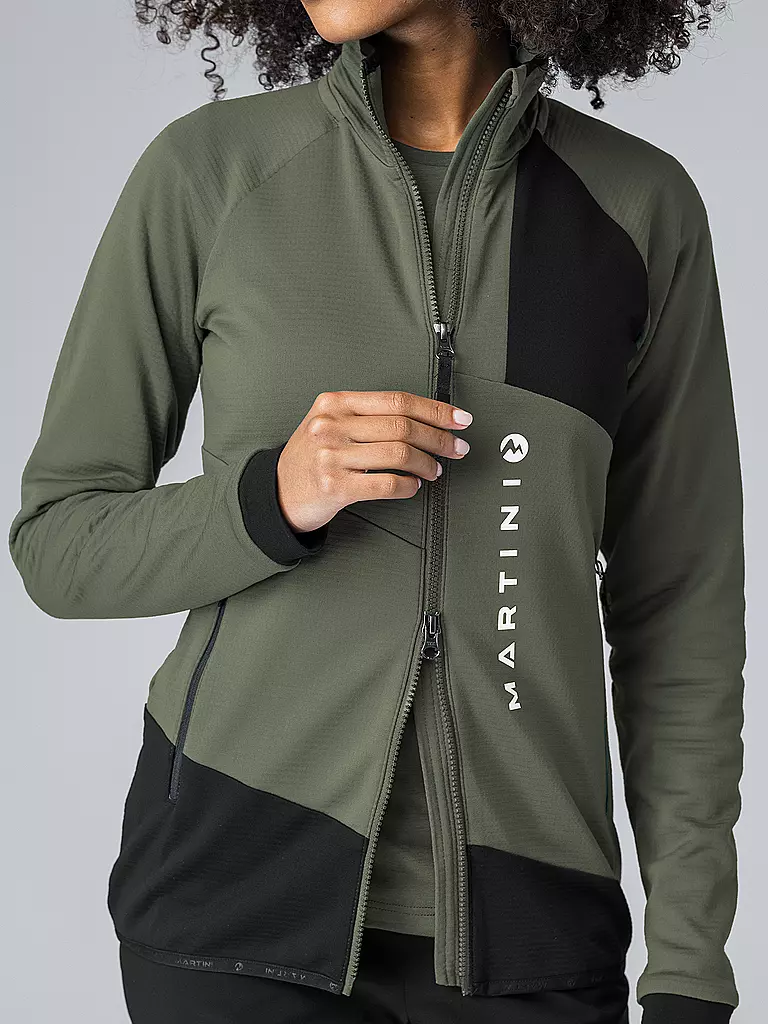 MARTINI | Damen Fleecejacke Argon | Olive