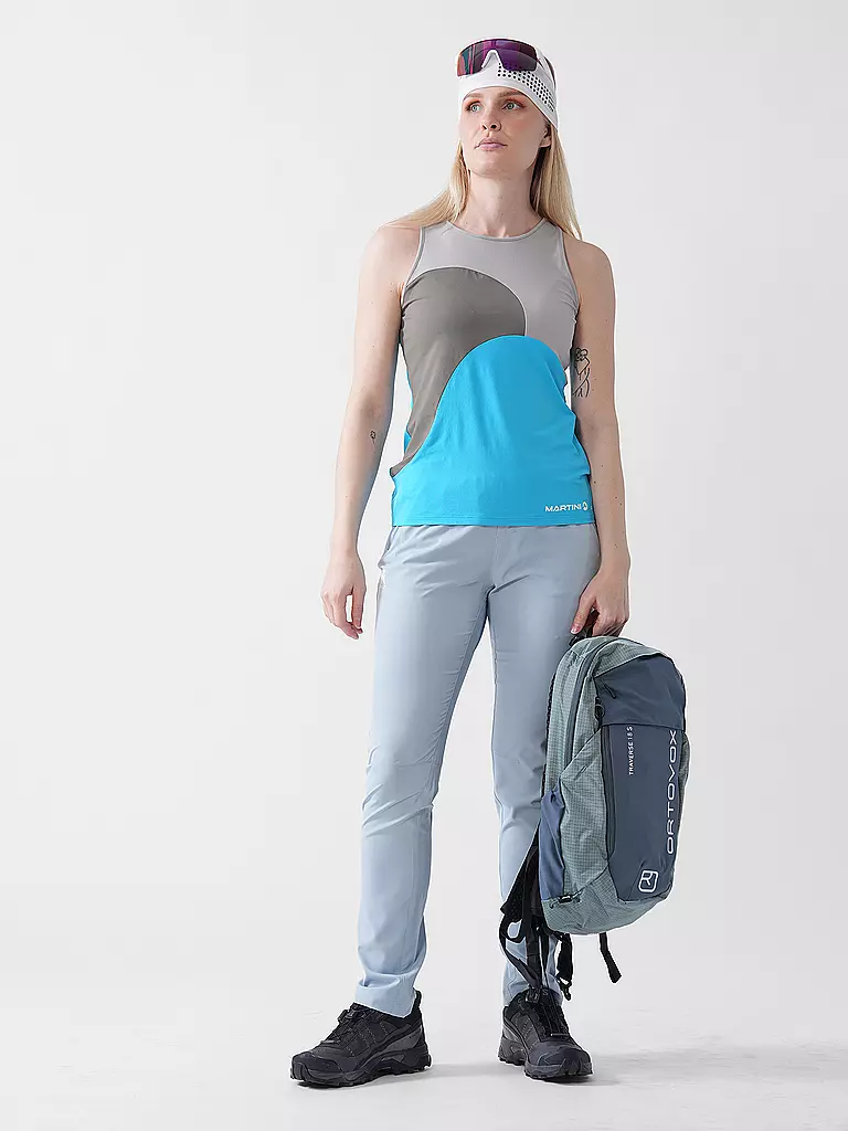 MARTINI | Damen Funktionstank Hillclimb | Bleu clair