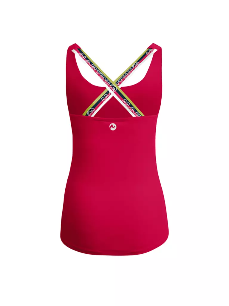 MARTINI | Damen Funktionstop Solo | Rouge foncé