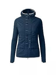 MARTINI | Damen Hybridjacke Hillclimb Hoodie | Bleu foncé