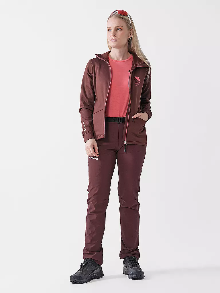MARTINI | Damen Wanderhose Sunrise | Rouge foncé