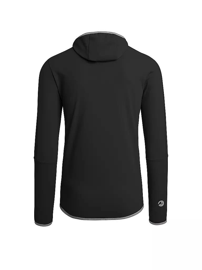 MARTINI | Herren Fleecejacke Feel Free Hoodie | Noir