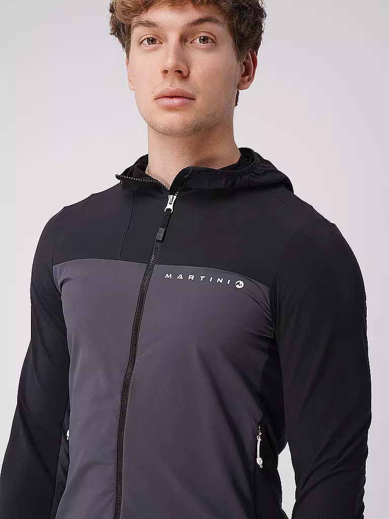 MARTINI | Herren Fleecejacke Trailblazer Hoodie | Gris