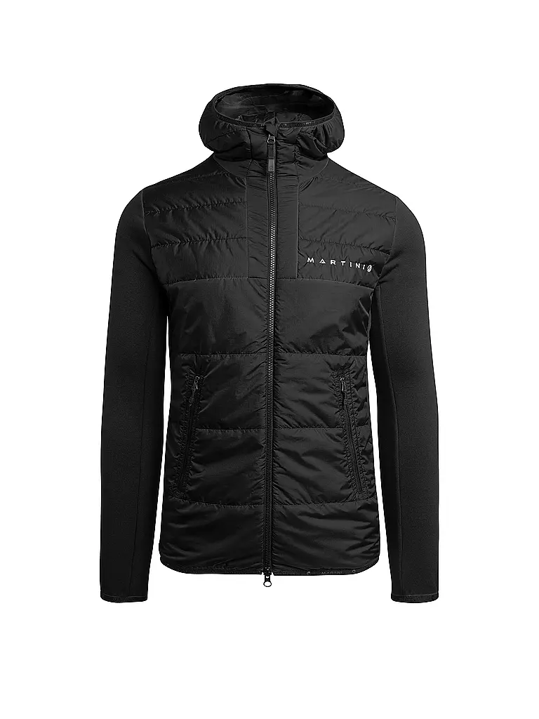 MARTINI | Herren Hybridjacke Neon Hoodie | Noir