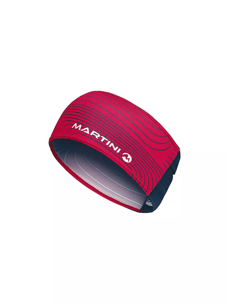 MARTINI | Stirnband Mercury mit Haaröffnung | Rouge foncé