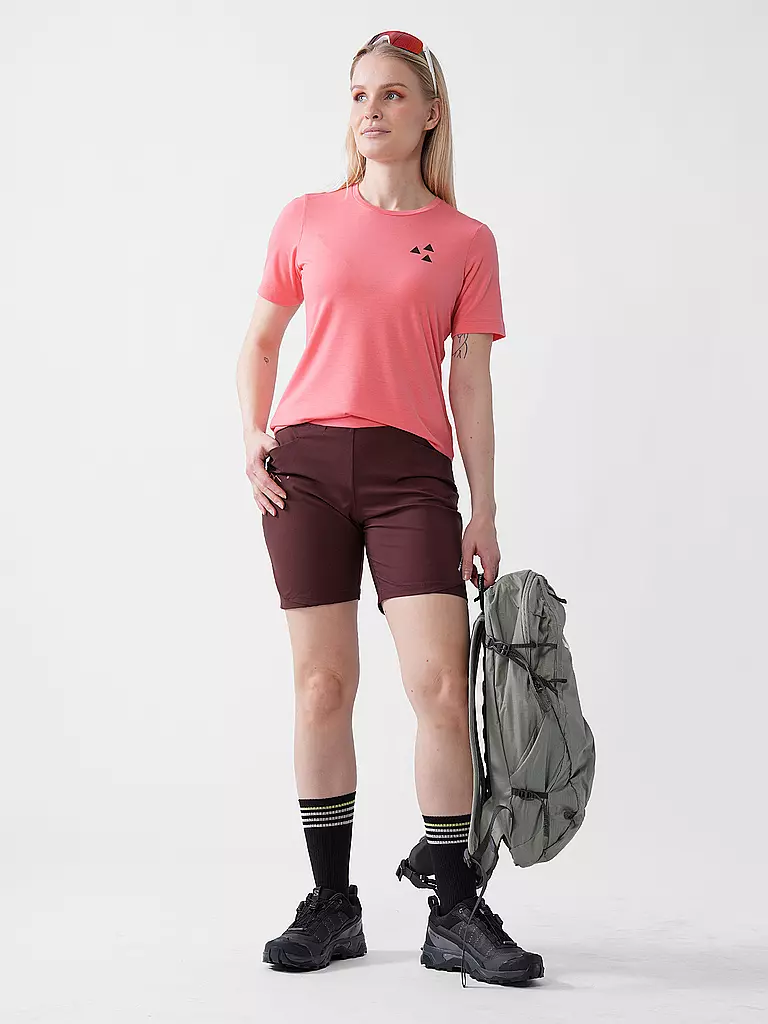 MARTINI | T-shirt de sport Trektech pour femmes | Corail