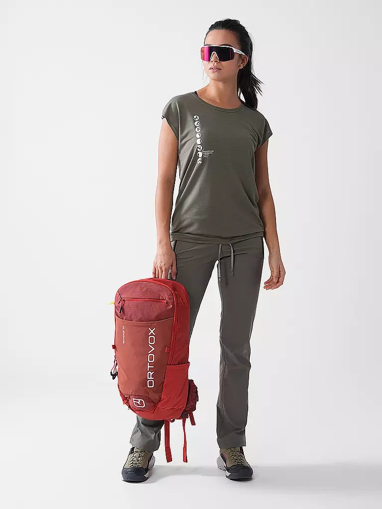 MARTINI | T-shirt de sport Via pour femmes | Olive