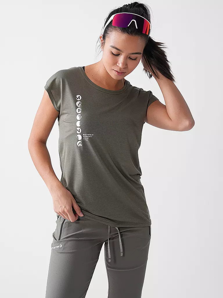 MARTINI | T-shirt de sport Via pour femmes | Olive