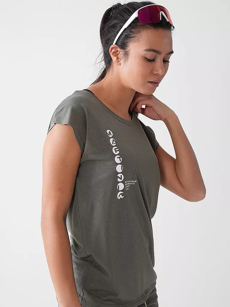 MARTINI | T-shirt de sport Via pour femmes | Olive