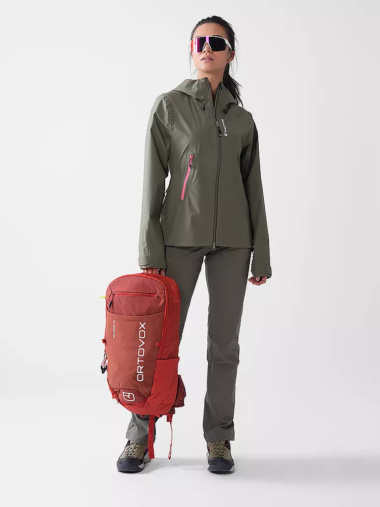MARTINI | Veste de randonnée femme Trektech 2.5L à capuche | Olive