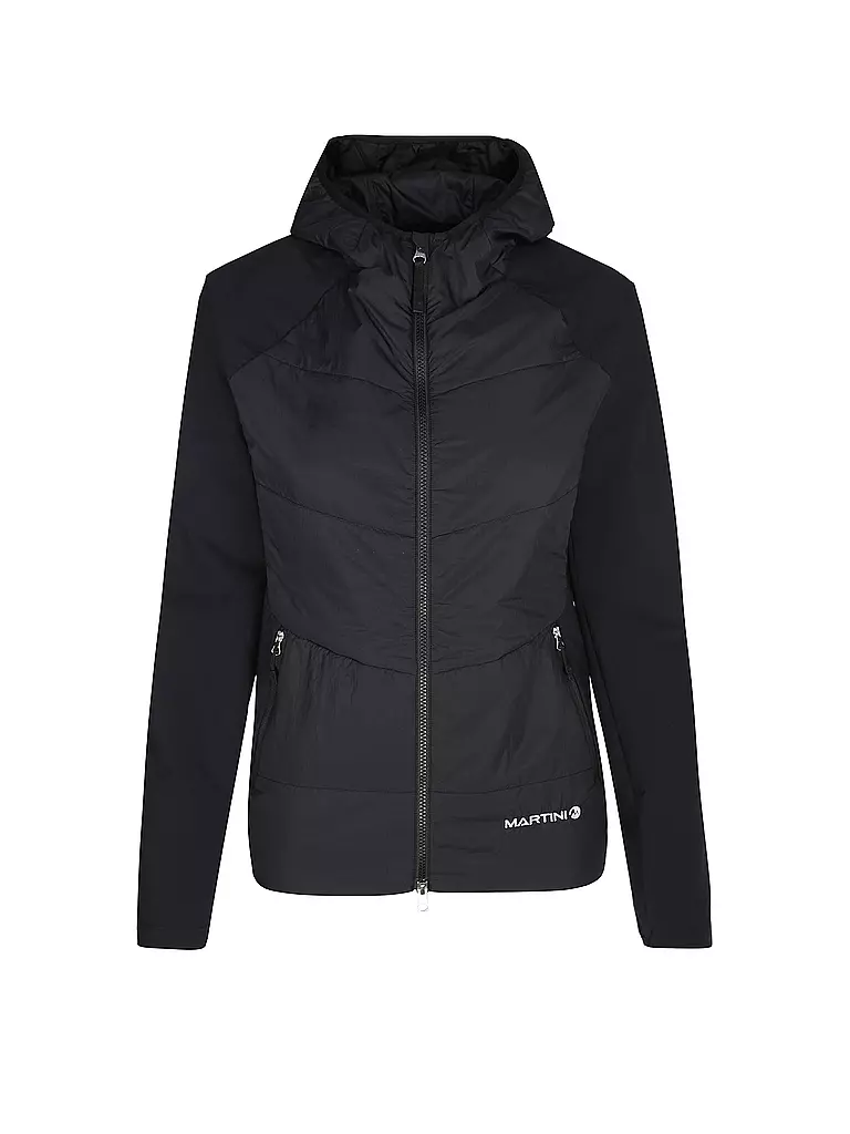 MARTINI | Veste hybride Highventure Hoodie pour femmes | Noir