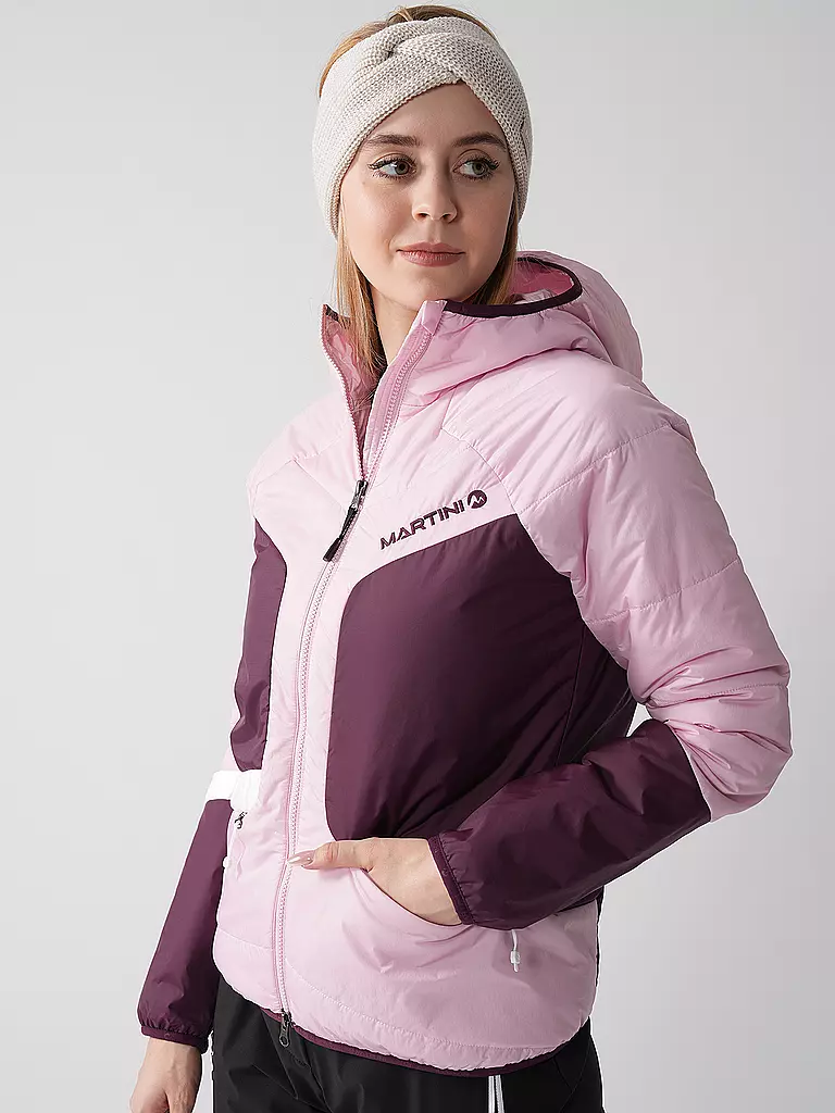 MARTINI | Veste isolante à capuche Horizon G-LOFT® pour femmes | Rose