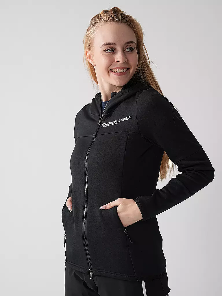 MARTINI | Veste polaire à capuche Recharge pour femmes | Noir