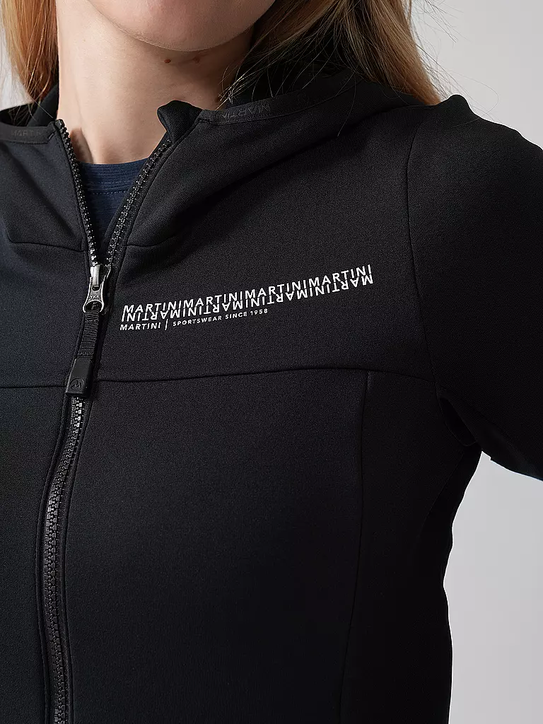 MARTINI | Veste polaire à capuche Recharge pour femmes | Noir