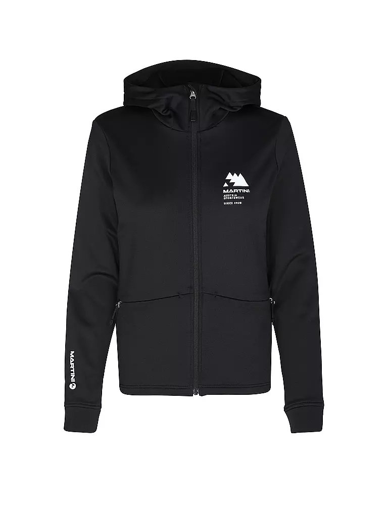 MARTINI | Veste polaire à capuche Sunrise pour femmes | Noir
