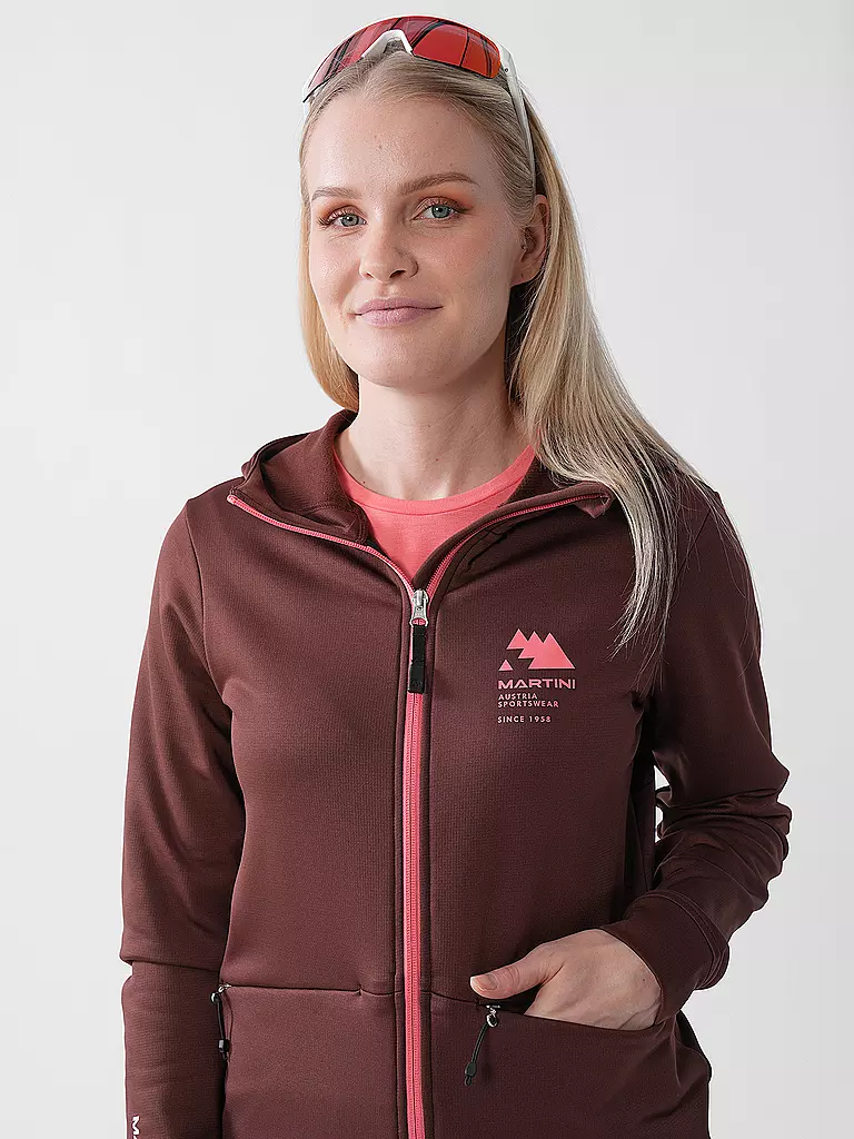 MARTINI | Veste polaire à capuche Sunrise pour femmes |