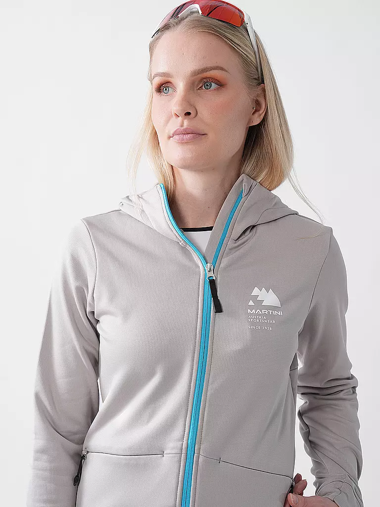 MARTINI | Veste polaire à capuche Sunrise pour femmes | Gris