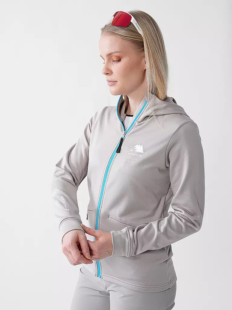 MARTINI | Veste polaire à capuche Sunrise pour femmes | Gris