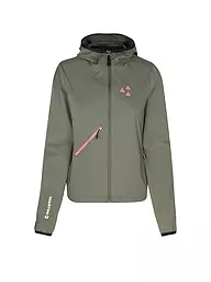 MARTINI | Veste softshell hybride Trektech à capuche pour femmes | Olive