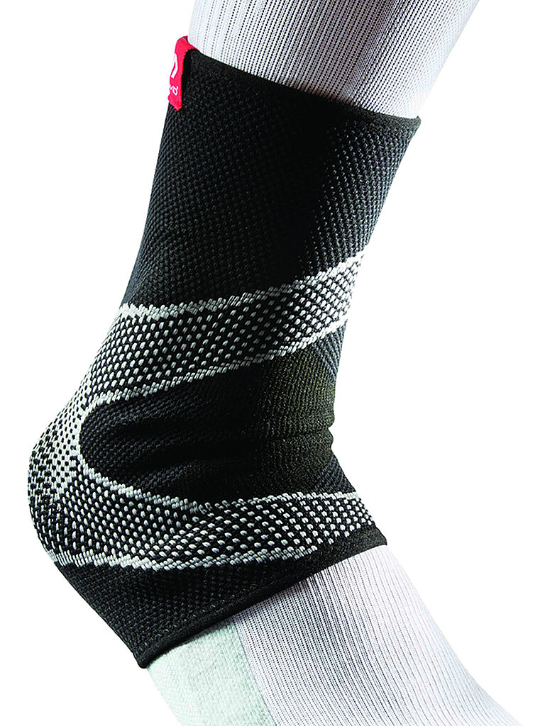 Fussgelenkbandage mit Gel-Streben noir M