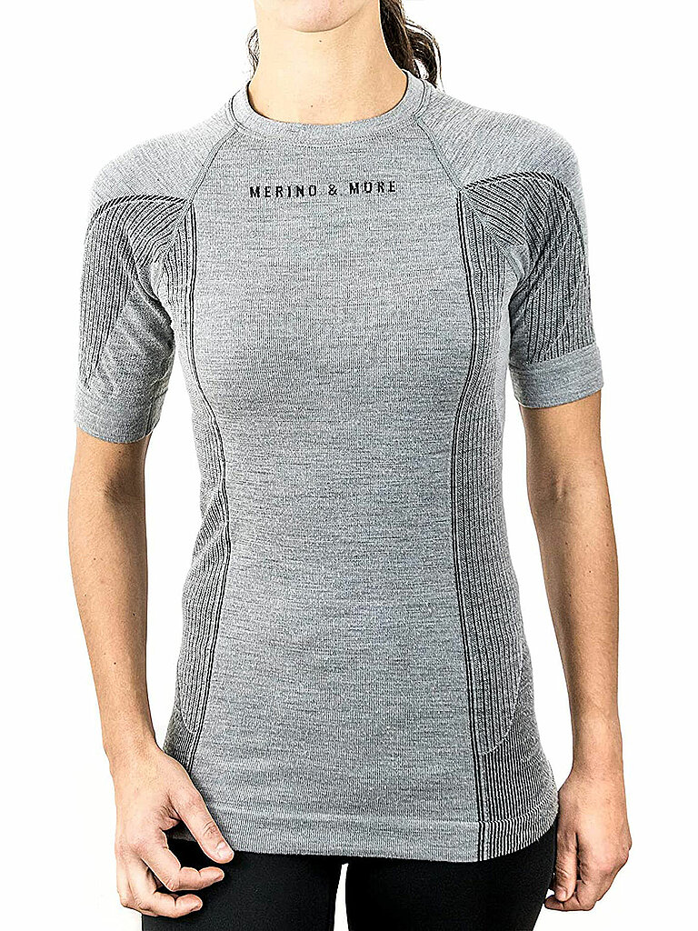T-shirt de sport à manches courtess gris XL