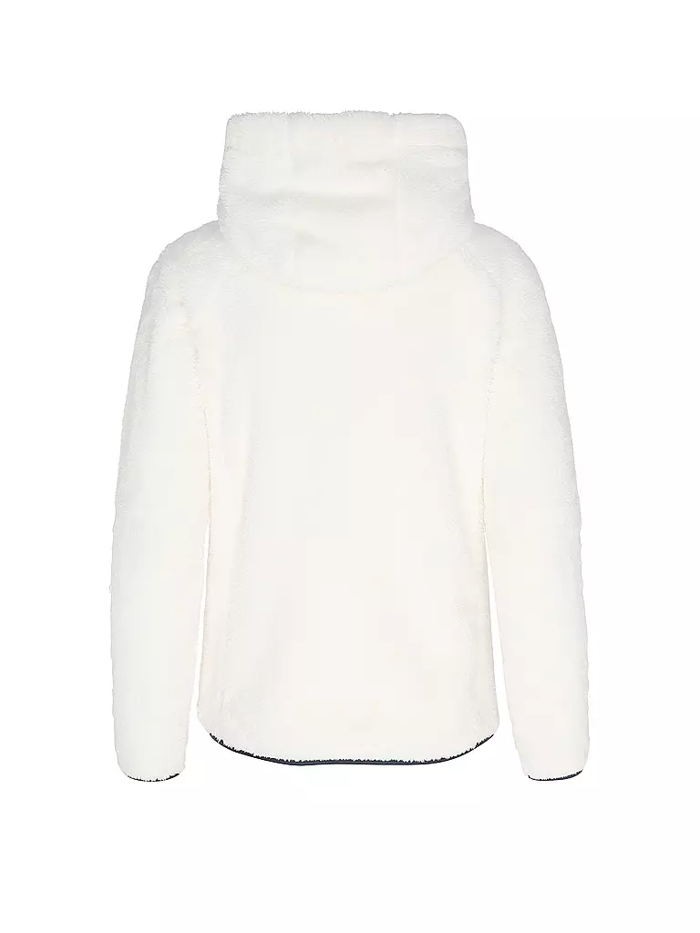 MERU |  Damen Fleecejacke Roxburgh Hoodie | Blanc