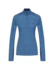 MERU |  Damen Funktions Zipshirt Vordingborg  | Bleu foncé