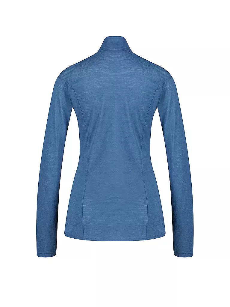 MERU |  Damen Funktions Zipshirt Vordingborg  | Bleu foncé
