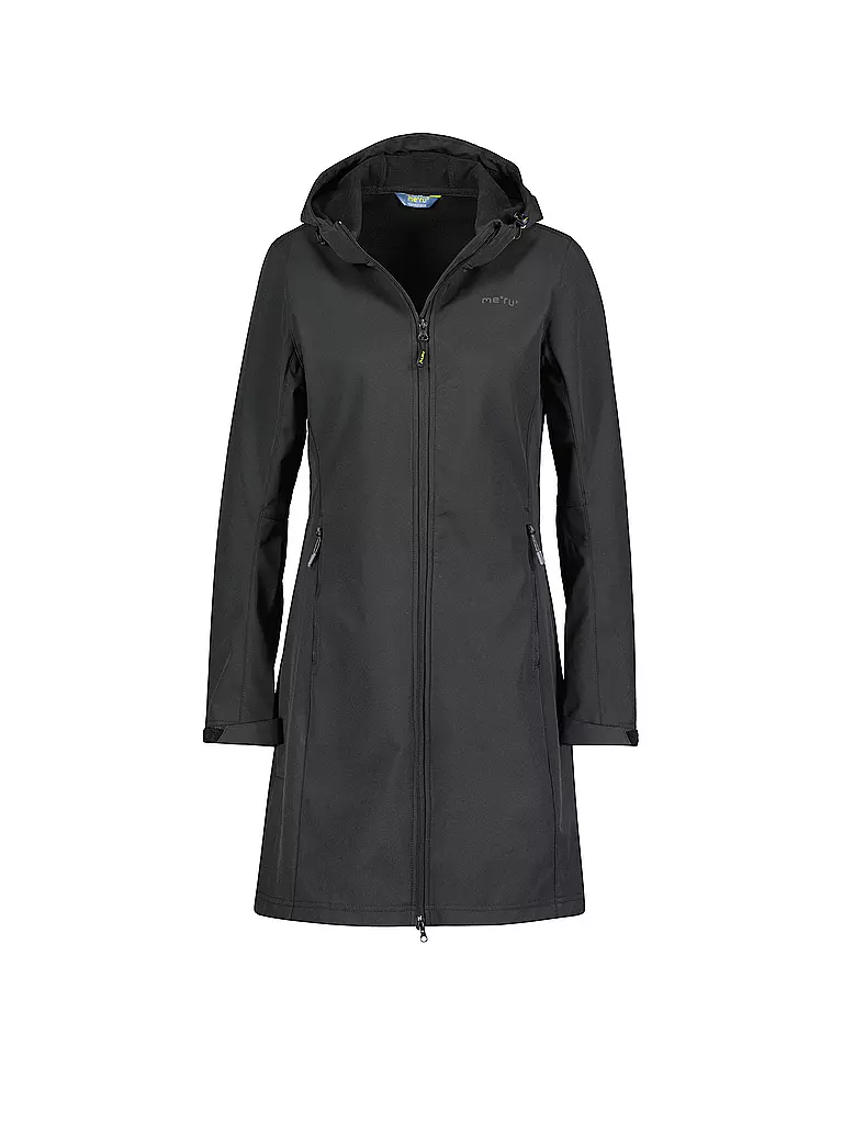 MERU |  Damen Softshellmantel Brest  | Noir
