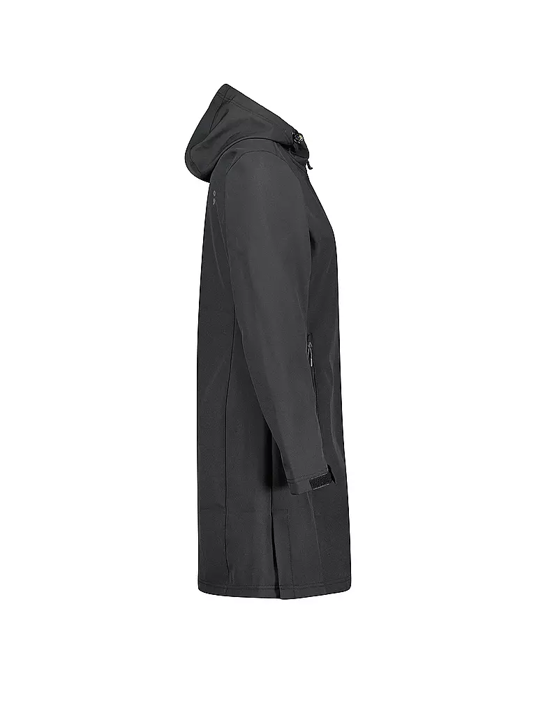 MERU |  Damen Softshellmantel Brest  | Noir