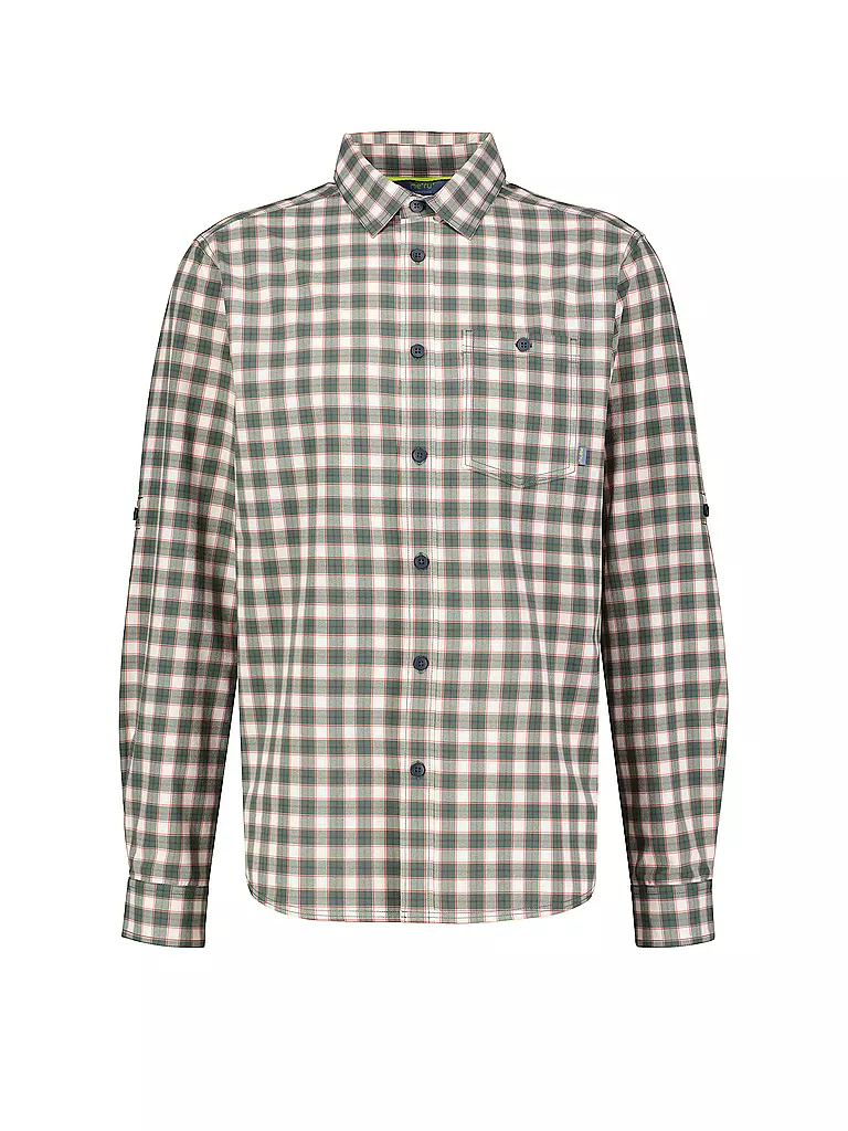 MERU |  Herren Outdoorhemd Peania  | Vert foncé