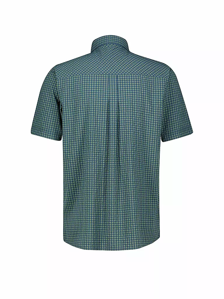 MERU |  Herren Wanderhemd Egio  | Vert foncé