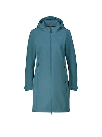 MERU | Manteau softshell d'hiver pour femme Touloluse à capuche