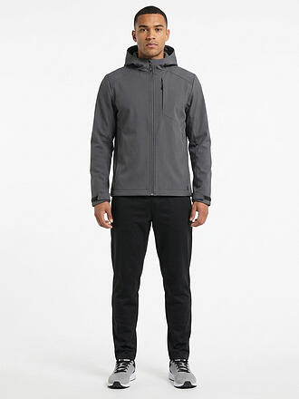 MERU | Veste softshell à capuche bordeaux pour homme
